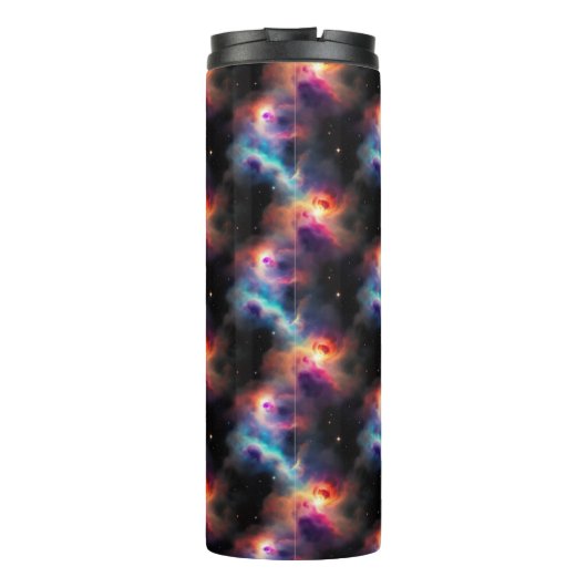 Bouteilles Isothermes Symphonie Stellaire Motif Galactique Nebulas (Dos)