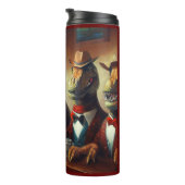 Bouteilles Isothermes T Rex Cowboys (Tourné sur la droite)