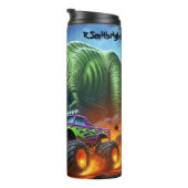 Bouteilles Isothermes T-Rex Monster Truck Fiery Chase (Tourné sur la droite)