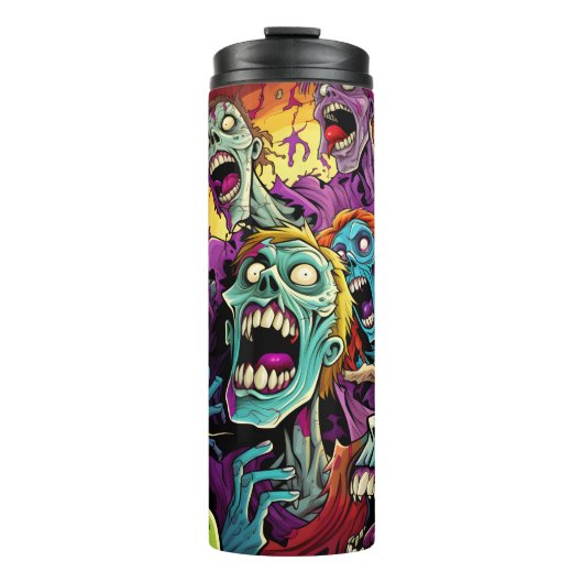 Bouteilles Isothermes T-shirt bande dessinée Zombies Tumbler Wrap (Devant)