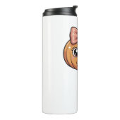 Bouteilles Isothermes T-shirt citrouille classique kawaii (Tourné sur la gauche)