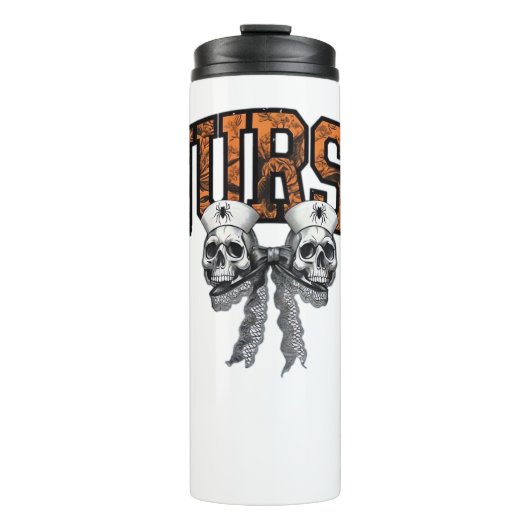 Bouteilles Isothermes T-shirt classique de l'infirmière Coquette Bow Hal (Devant)