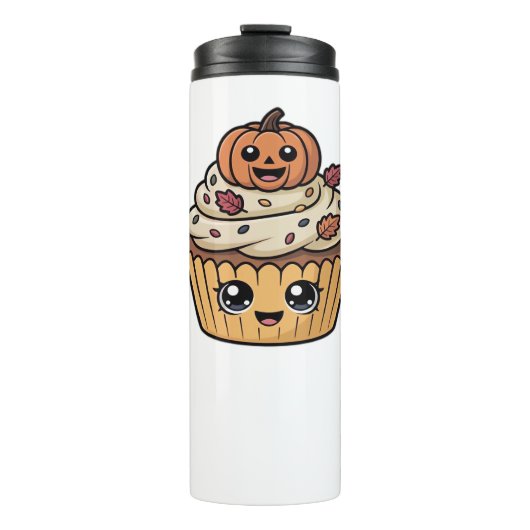 Bouteilles Isothermes t-shirt classique kawaii thanksgiving cupcake (Devant)