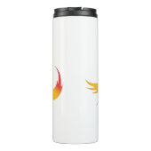 Bouteilles Isothermes T-Shirt, combattant de rue (Dos)