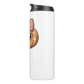 Bouteilles Isothermes t-shirt kawaii citrouille surdimensionné (Tourné sur la droite)