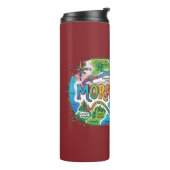 Bouteilles Isothermes T-Shirt Moral Mapways (Tourné sur la gauche)
