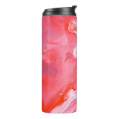 Bouteilles Isothermes Tableau abstrait rouge et gris (Tourné sur la gauche)