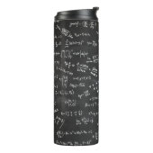 Bouteilles Isothermes Tableau noir avec formules mathématiques (Tourné sur la gauche)