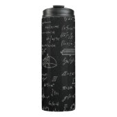 Bouteilles Isothermes Tableau noir inscrit avec des formules scientifiqu (Devant)