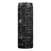 Bouteilles Isothermes Tableau noir inscrit avec des formules scientifiqu (Dos)