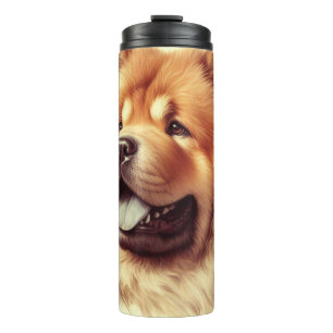 Bouteilles Isothermes Tableau vintage Chow-Chow