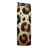 Bouteilles Isothermes Taches d'impression d'animal de fourrure de cheeta (Tourné sur la droite)