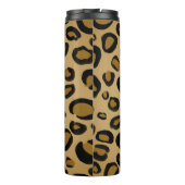 Bouteilles Isothermes Taches d'impression léopard guépard peint or beige (Dos)