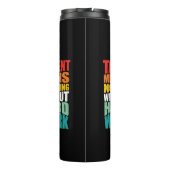 Bouteilles Isothermes Talent Means Nothing Without Hard Work (Dos)