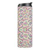 Bouteilles Isothermes Tall, insulated travel mug with intricate  (Tourné sur la gauche)