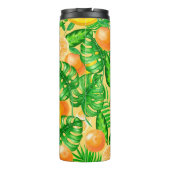 Bouteilles Isothermes Tangerines, bananes et feuilles tropicaux (Dos)