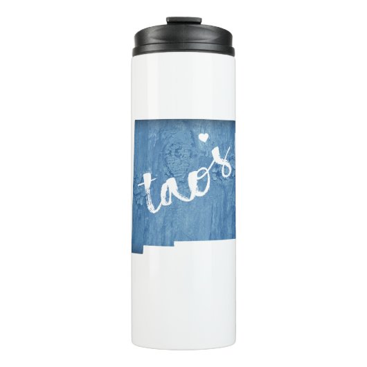 Bouteilles Isothermes Taos Nouveau Mexique Grain de bois (Devant)