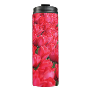 Bouteilles Isothermes Tapis tombé des tulipes Crimson