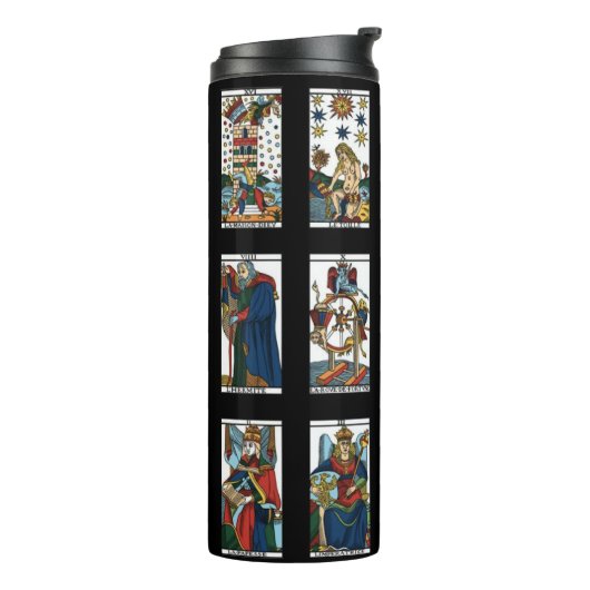 Bouteilles Isothermes Tarot Major Arcana (Tourné sur la gauche)