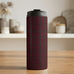 Bouteilles Isothermes Tartan Bourgogne Élégant