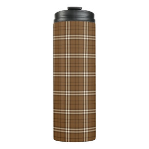 Bouteilles Isothermes Tartan Brown