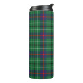 Bouteilles Isothermes Tartan Clan Duncan Plaid Vert Rouge Bleu Check (Tourné sur la gauche)