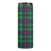Bouteilles Isothermes Tartan Clan Duncan Plaid Vert Rouge Bleu Check (Dos)
