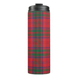 Bouteilles Isothermes Tartan Clan Grant Plaid Bleu Vert Rouge à Carreaux