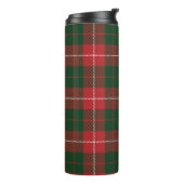 Bouteilles Isothermes Tartan Clan MacKinnon Carreaux Vert Rouge (Tourné sur la gauche)