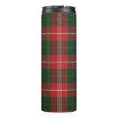 Bouteilles Isothermes Tartan Clan MacKinnon Carreaux Vert Rouge (Dos)