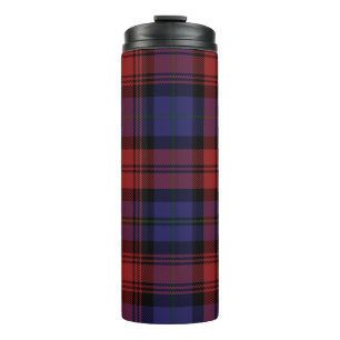 Bouteilles Isothermes Tartan Clan MacLachlan Carreaux Noir Rouge