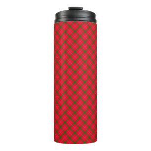 Bouteilles Isothermes Tartan de Noël de vacances