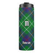 Bouteilles Isothermes Tartan du clan Duncan (Devant)