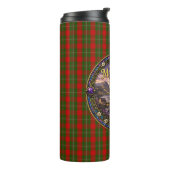 Bouteilles Isothermes Tartan du clan écossais MacGregor (Tourné sur la gauche)