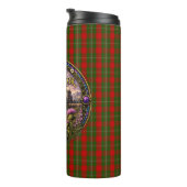 Bouteilles Isothermes Tartan du clan écossais MacGregor (Tourné sur la droite)