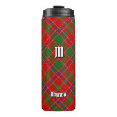 Bouteilles Isothermes Tartan du clan Munro (Devant)