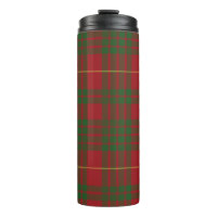 Tartan Écossais Clan MacTavish Rouge Vert à carrea