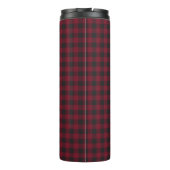 Bouteilles Isothermes Tartan Plaid Buffalo Rustique Monogramme (Dos)