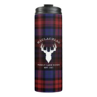 Tartan Plaid Clan MacLachlan Famille Maison de Lac