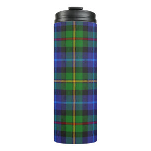 Bouteilles Isothermes Tartan Smith Clan Navy et Vert des Highlands