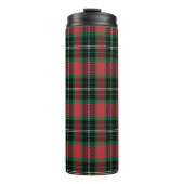 Bouteilles Isothermes Tartan vert et rouge (Devant)