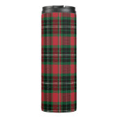 Bouteilles Isothermes Tartan vert et rouge (Dos)