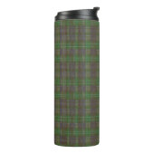 Bouteilles Isothermes Tartan Vert Forêt Cabine (Tourné sur la gauche)
