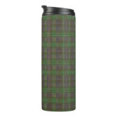 Bouteilles Isothermes Tartan Vert Forêt Cabine (Tourné sur la droite)
