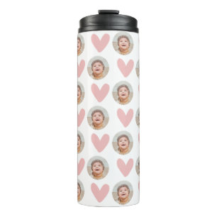 Bouteilles Isothermes Tasse Bébé Visage, Tasse Visage Personnalisé, Tass