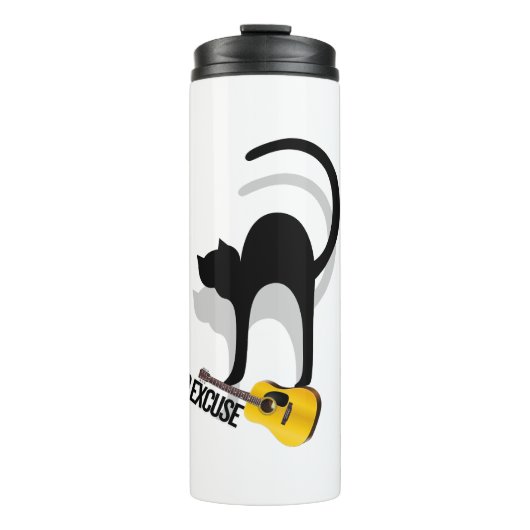 Bouteilles Isothermes Tasse de thé pour chat sans excuse (Devant)