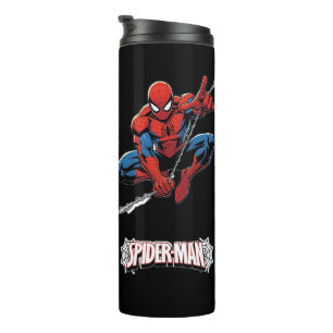 Bouteilles Isothermes Tasse de voyage graphique d'action Spider-Man clas