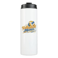 Tasse de voyage isolée Mama de volley-ball – Sport