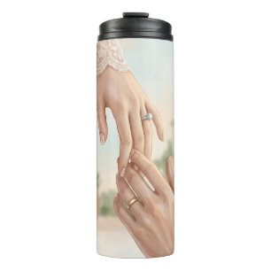 Bouteilles Isothermes Tasse Latte Fille Bohème Élégante   Esthétique Fém