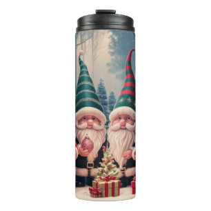 Bouteilles Isothermes Tasse personnalisée pour Noël avec lutin de Noël –